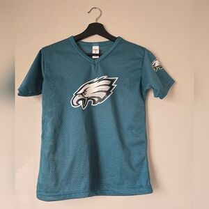 Women's Philadelphia Eagles Mesh Short Sleeve Tee